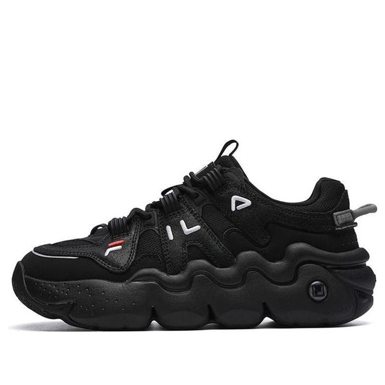 (WMNS) FILA Retro Basketball Shoes Black F12W141223FBK