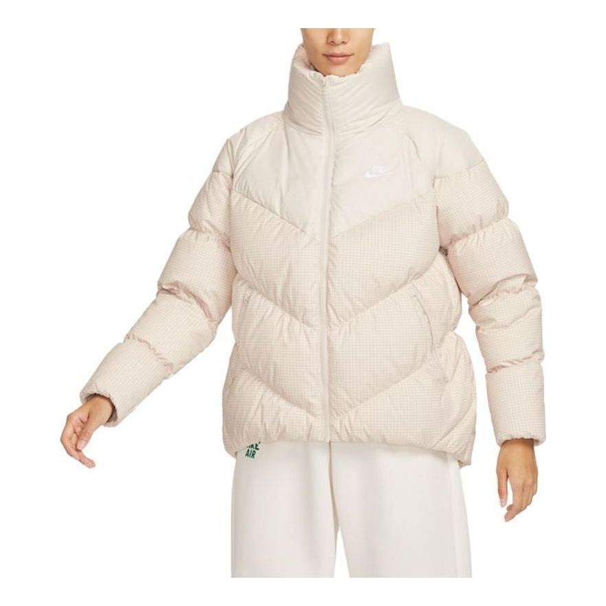 (WMNS) Nike Sportswear Windpuffer Therma-FIT Loose Puffer Jacket 'Light Orewood Brown' FD8212-104