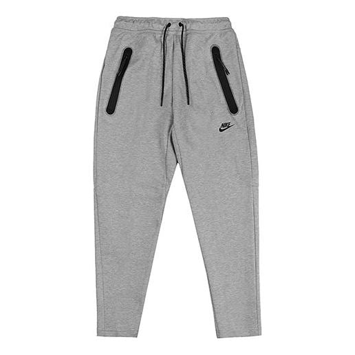 Nike Sportswear Tech Fleece Casual Sports Drawstring Long Pants dark grey Gray CU4502-063