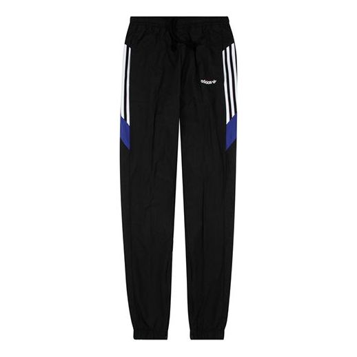 adidas originals Zipper Bundle Feet Fleece Lined Sports Pants Black BS2284
