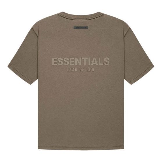 Fear of God Essentials FW21 Logo Tee 'Harvest' FOG-FW21-008