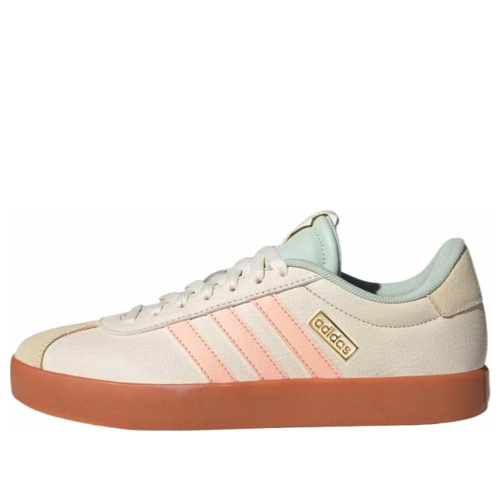 (WMNS) adidas VL Court 3.0 'Cream White Pink' JP5348