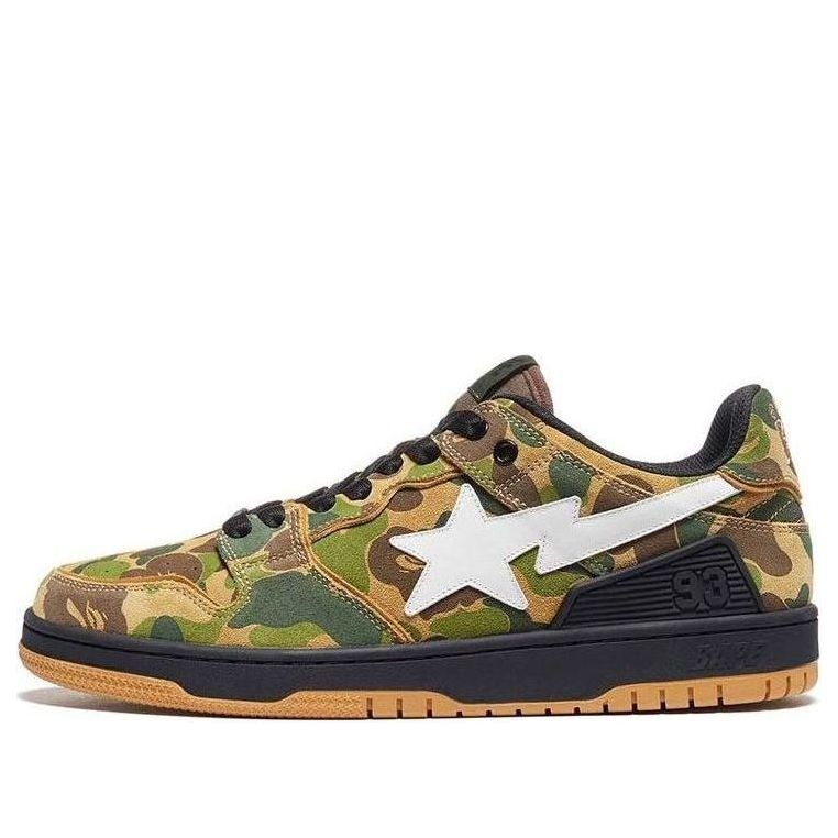 A BATHING APE Sk8 Sta 'Camo Tan Black' BAPE-SK8-CAMOGREEN