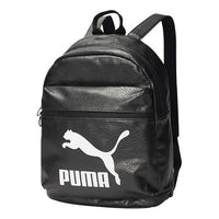 (WMNS) PUMA Prime Metallic Backpack 'Black White' 075164-03