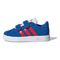(TD) adidas VL Court 2.0 Cmf I 'Blue Red' EE6910