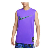 Nike Dri-FIT Quick-Drying Basketball Jerseys 'Purple' FQ0357-547