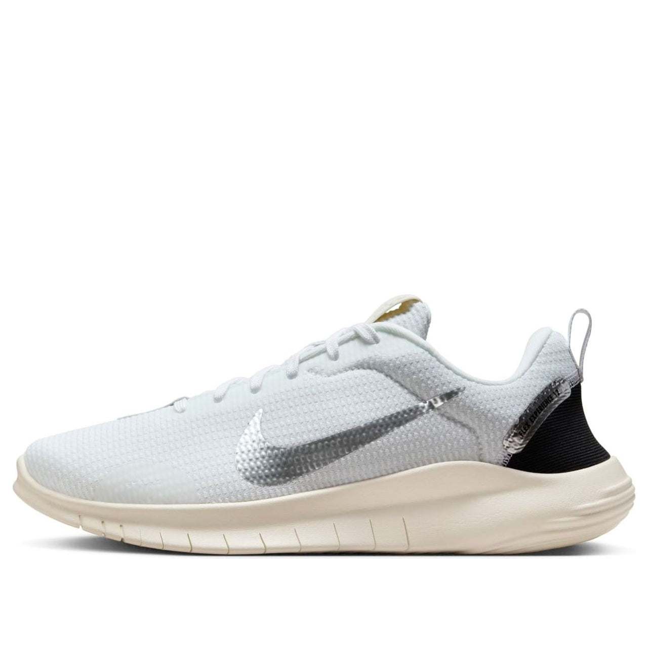 (WMNS) Nike Flex Experience Run 12 'White Metallic Silver' DV0746-101