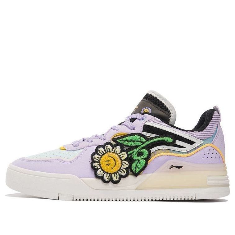 (WMNS) Li-Ning Wave V1 Cherry Blossom Series 'Purple Mint' AGCS182-2