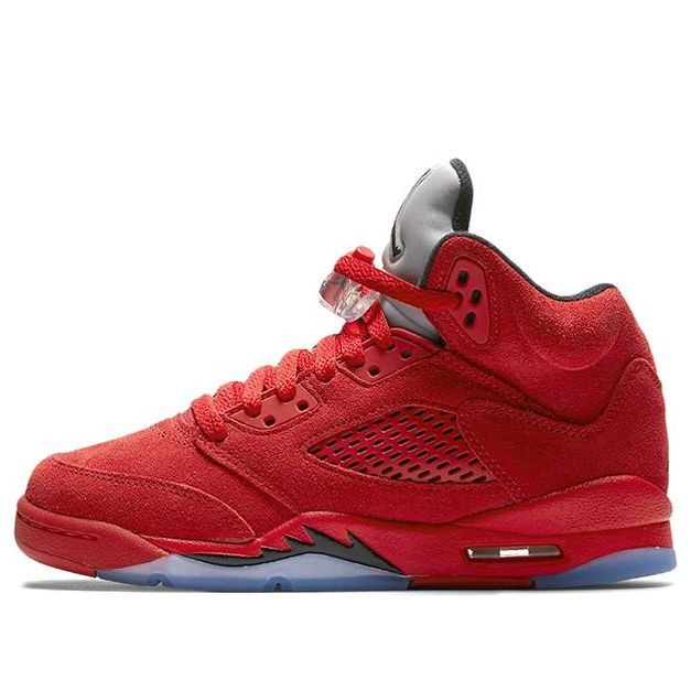 (GS) Air Jordan 5 Retro 'Red Suede' 440888-602