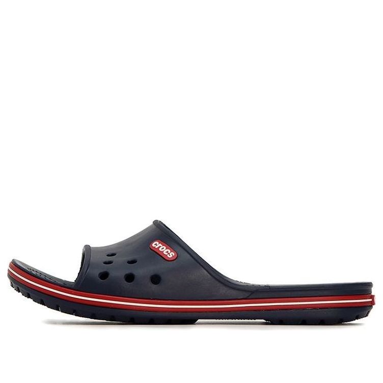 Crocs Crocband Crocs Black Unisex Sandals 'Dark Blue Red' 204108-4CC