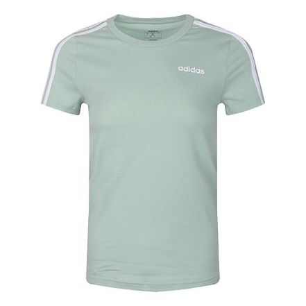(WMNS) adidas Cotton Sports Short Sleeve Green FM6429