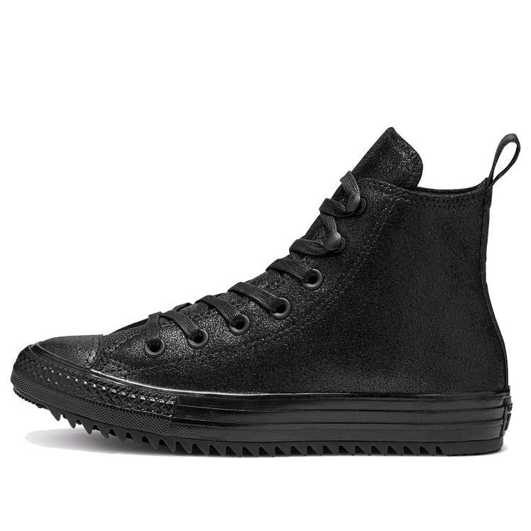 (WMNS) Converse Space Mountain Hiker Chuck Taylor All Star High Top Suede Black Samurai 566111C