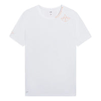Li-Ning Hoops Buckets Graphic T-shirt 'White' ATSS587-2