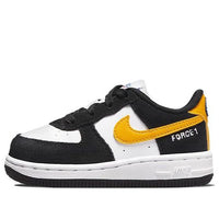 (TD) Nike Force 1 LV8 'Black White Dark Sulfur' DH9787-002