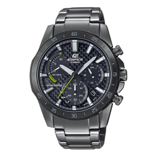Men's CASIO EDIFICE Series Minimalistic Casual Watch Business Mens Black Analog EQS-930DC-1A