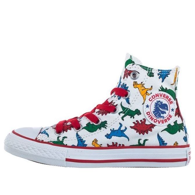 (PS) Converse Chuck Taylor All Star High 'Dinoverse Print' 663636C