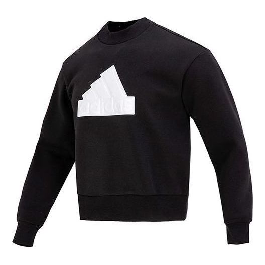 adidas Future Icons Badge of Sport Crew Sweatshirt 'Black' IC3740