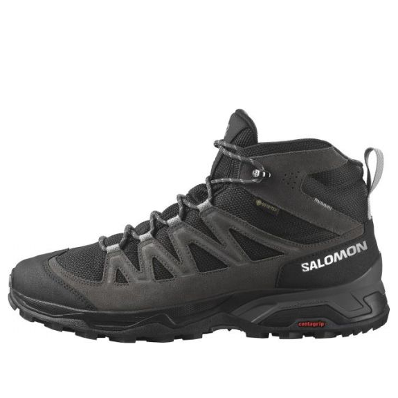 Salomon X Ward Leather Mid GTX 'Phantom Black' 471817 / L47181700