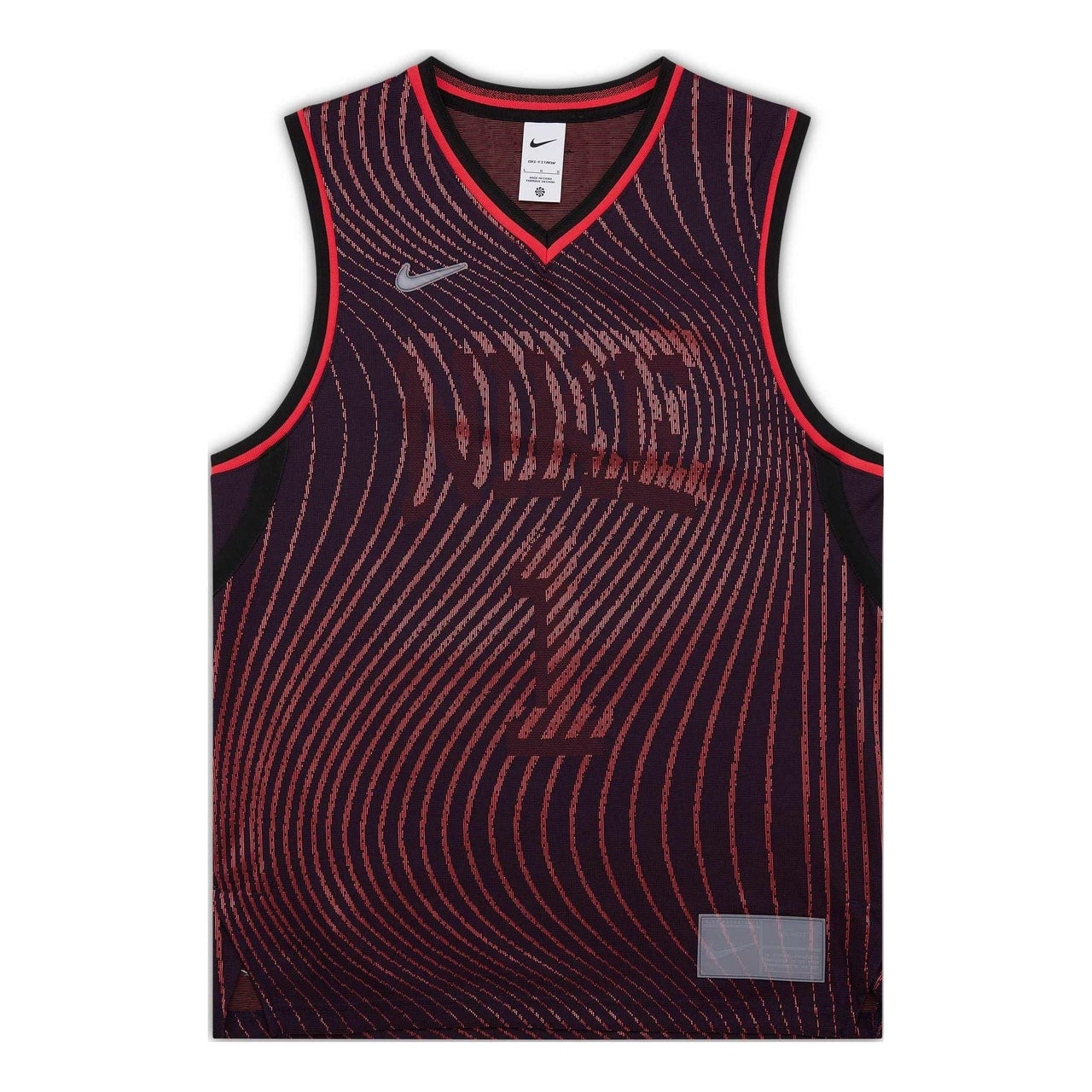 Nike Dri-fit Adv Innovation Basketball Jerseys 'Red Black' DH7135-410