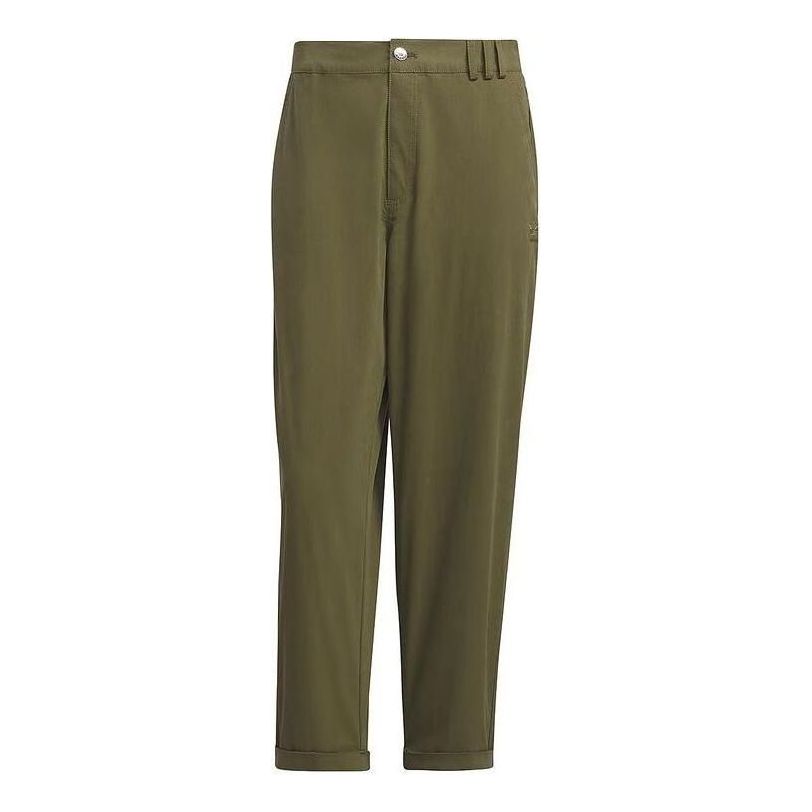 adidas CLS ST Pants Asia Sizing 'Olive Green' IW6295