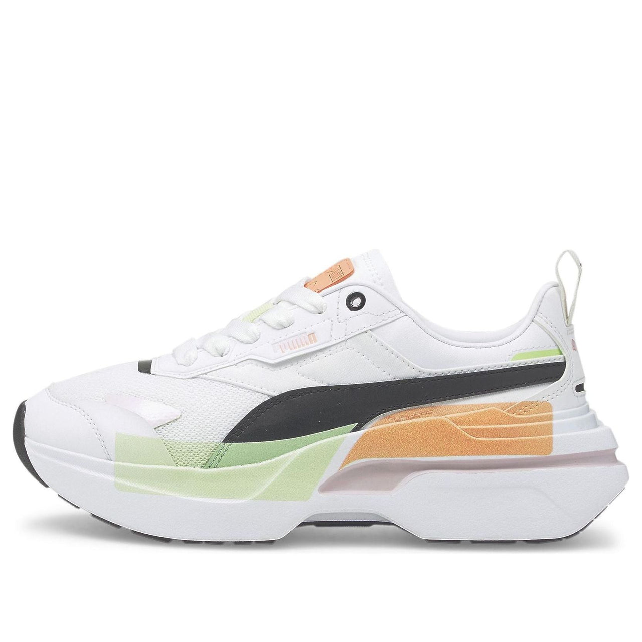 (WMNS) PUMA Kosmo Rider MIS 'White Black Multi-Color' 384856-01