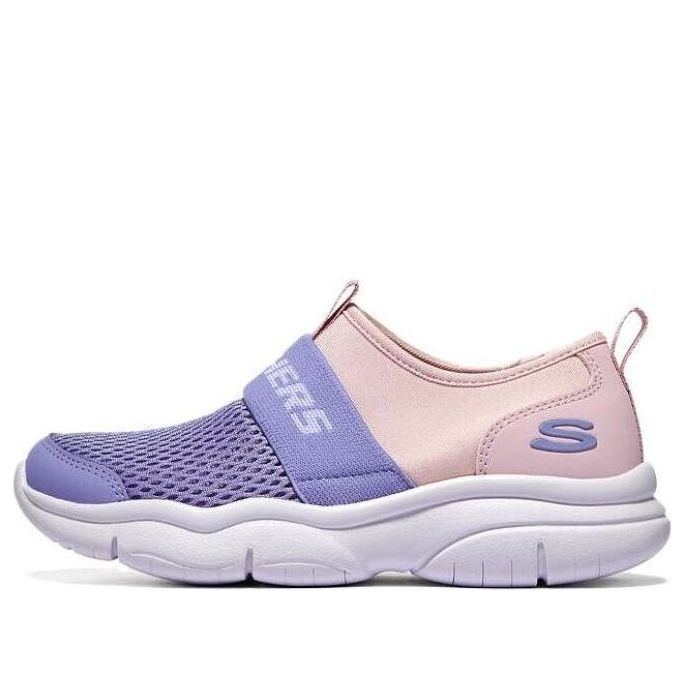 (GS) Skechers Flex Blast Shoes 'Purple Pink White' 302579L-PKLV