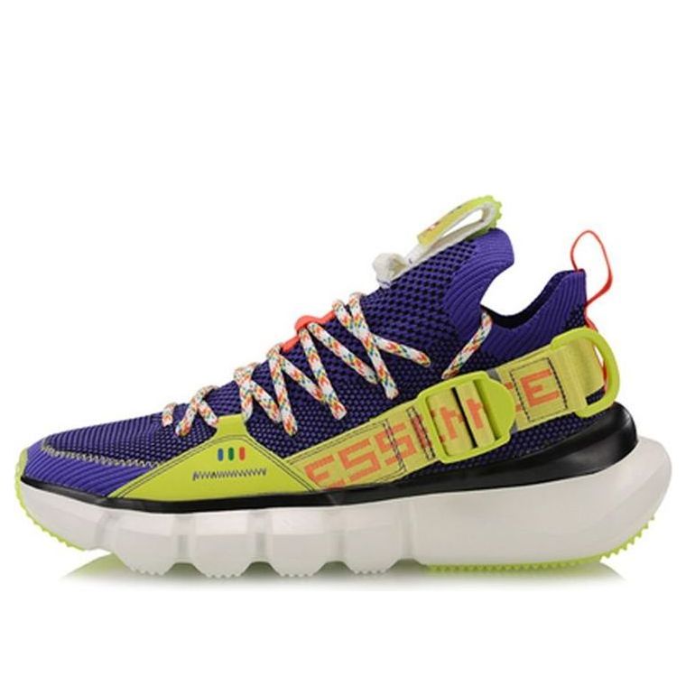 Li-Ning Essence Lace Up Premium 'Blue Yellow' AGBP053-1