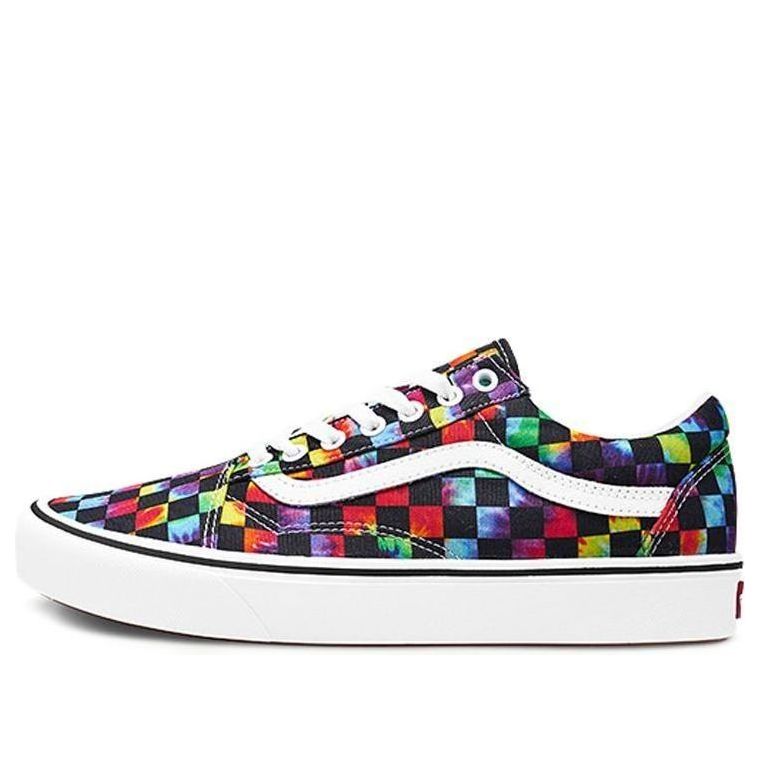 Vans Comfycush Old Skool 'Tie-Dye Checker' VN0A3WMAWWU