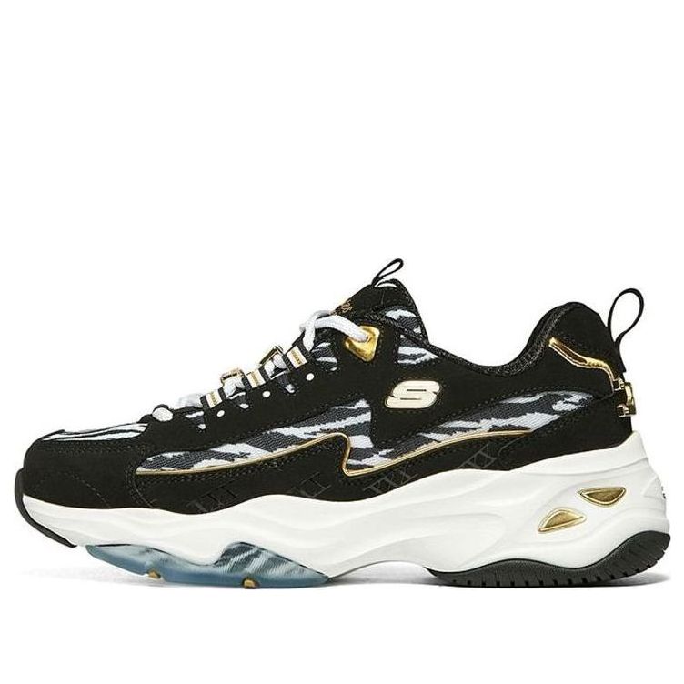 (WMNS) Skechers D'Lites 4.0 30 'Black White' 149632-BKW