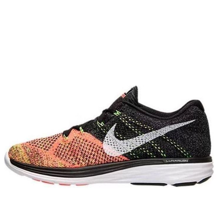 Nike Flyknit Lunar 3 'Orange Toe' 698181-007