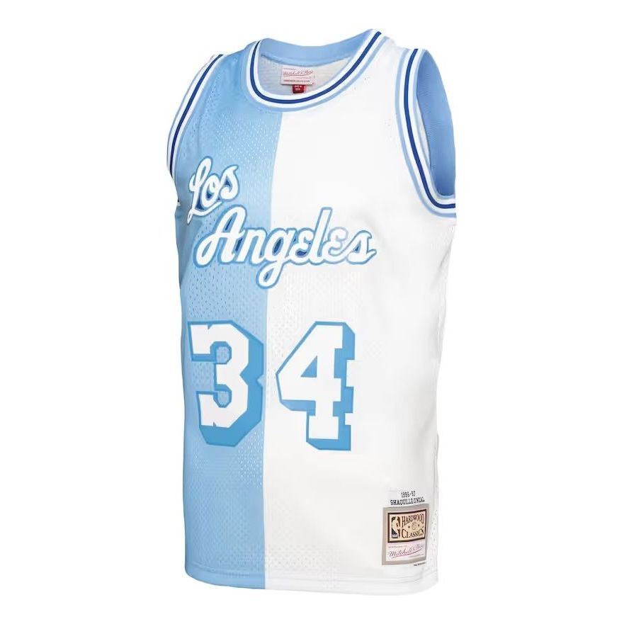 Mitchell & Ness x NBA Los Angeles Lakers 1996-97 Split Swingman Jersey 'Shaquille O'Neal 34' SMJY4845-LAL84EJHPRYW