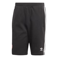 adidas originals Manchester United OG Sweat Shorts 'Black' IP5546