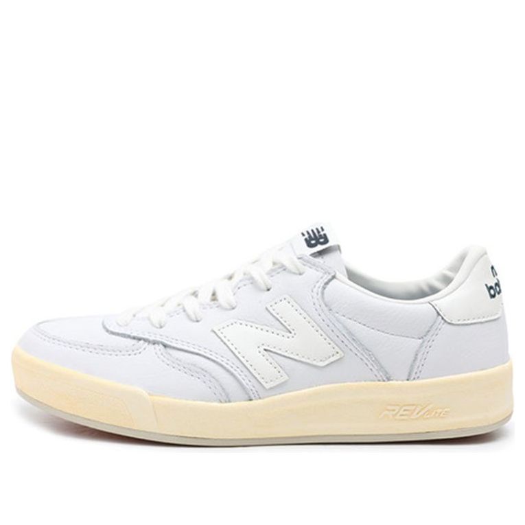 New Balance CRT300 Wear-resistant Non-Slip Low Tops Casual Skateboarding Shoes White CRT300CL