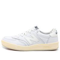 New Balance CRT300 Wear-resistant Non-Slip Low Tops Casual Skateboarding Shoes White CRT300CL
