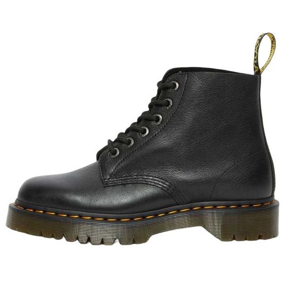 Dr. Martens 101 Bex Pisa Leather Ankle Boots 'Black' 27373001