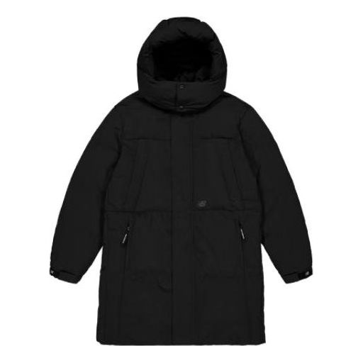 New Balance Hooded Puffer Jacket 'Black' NPD49031-BK