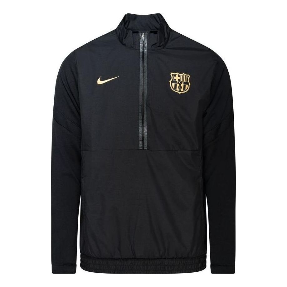 Nike FC Barcelona half zipped top 'Black' CJ6624-010