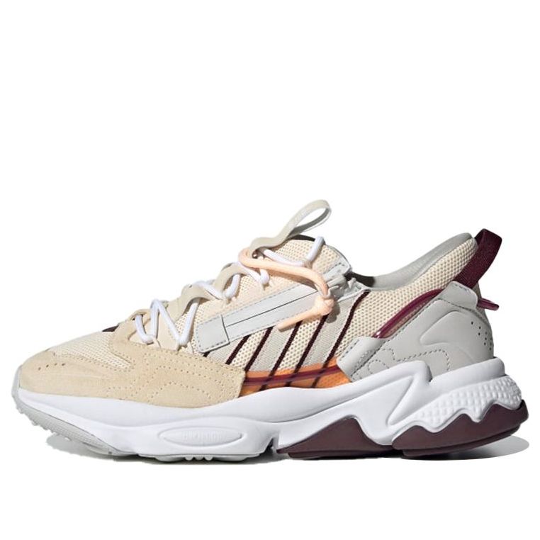 (WMNS) adidas Ozweego Zip 'Ecru Tint Maroon' GZ2642