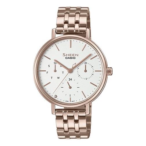 CASIO SHEEN Stainless Steel Strap Gold Analog SHE-4541CG-7A
