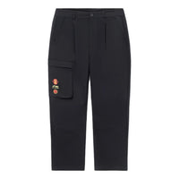 Li-Ning Rijindoujin Graphic Straight Pants 'Black' AKXS385-1