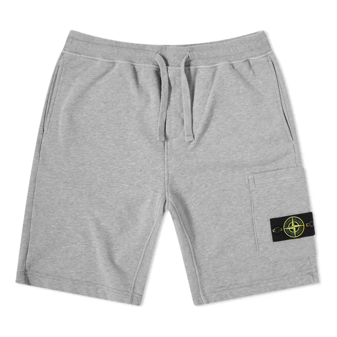 STONE ISLAND Bermuda Cargo Shorts 'Melange Grey' 741564651-V0M64