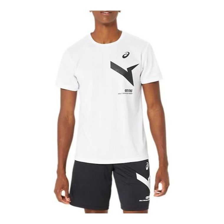 Asics A-I-M Dry Short Sleeve T-Shirt 'Brilliant White' 2031E555-100