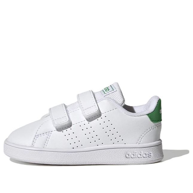 (TD) adidas Advantage Lifestyle Court Two Hook-and-Loop 'White Green' GW6500