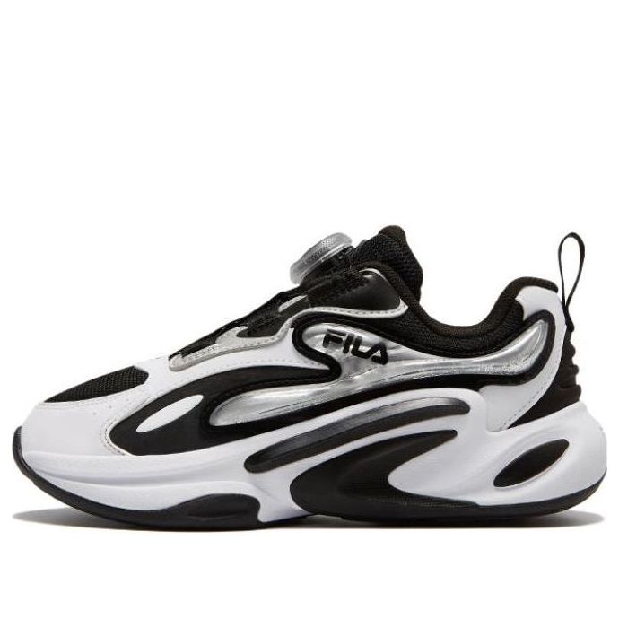 (GS) FILA KIDS WHALE II Sneakers 'Black White' K15B341101FBW