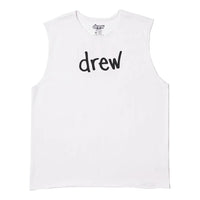 Drew House Scribble Mascot Sleveless T-shirt 'White' DR-FW21-021