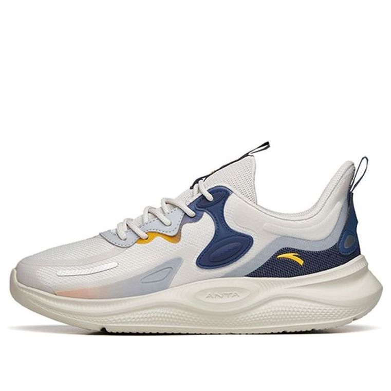 ANTA The Cloud 2 Leather Patch 'Grey Blue Navy' 112145541R-3
