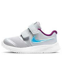 (TD) Nike Star Runner 2 Power 'Pure Platinum Iridescent Swoosh' DD5888-001