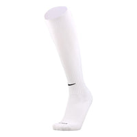 Men's Nike Solid Color Logo Soccer/Football Sports Socks One Pair White SX5728-100
