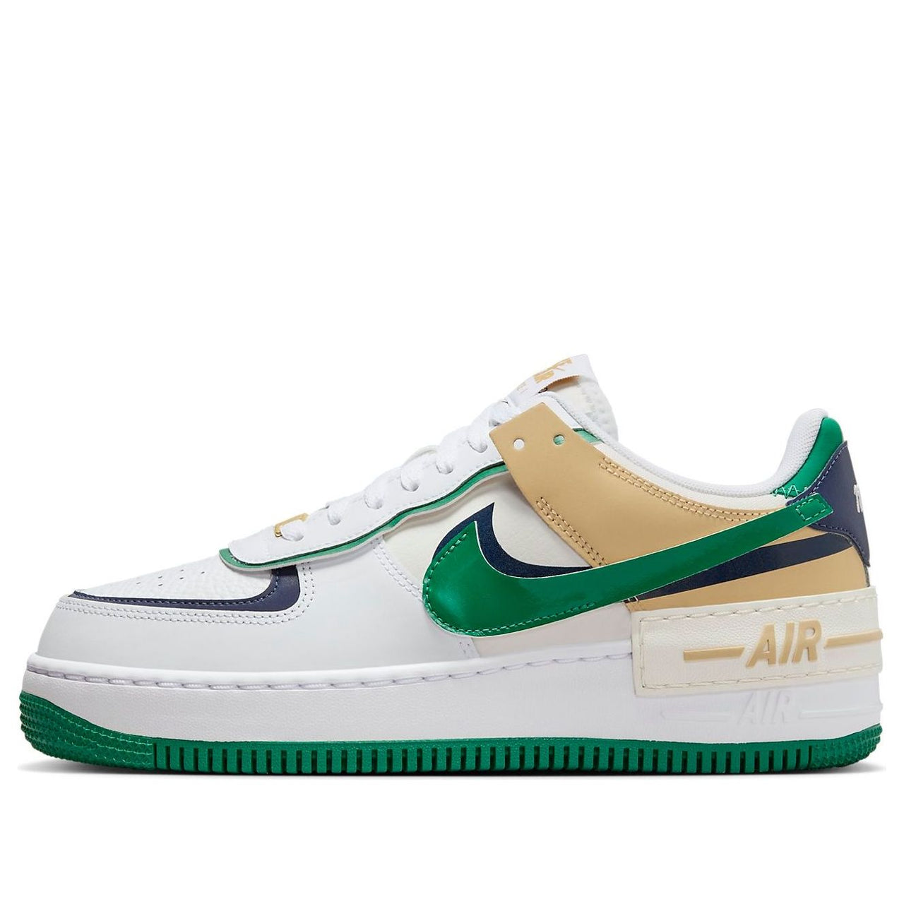 (WMNS) Nike Air Force 1 Shadow 'White Malachite Sesame' DZ1847-102
