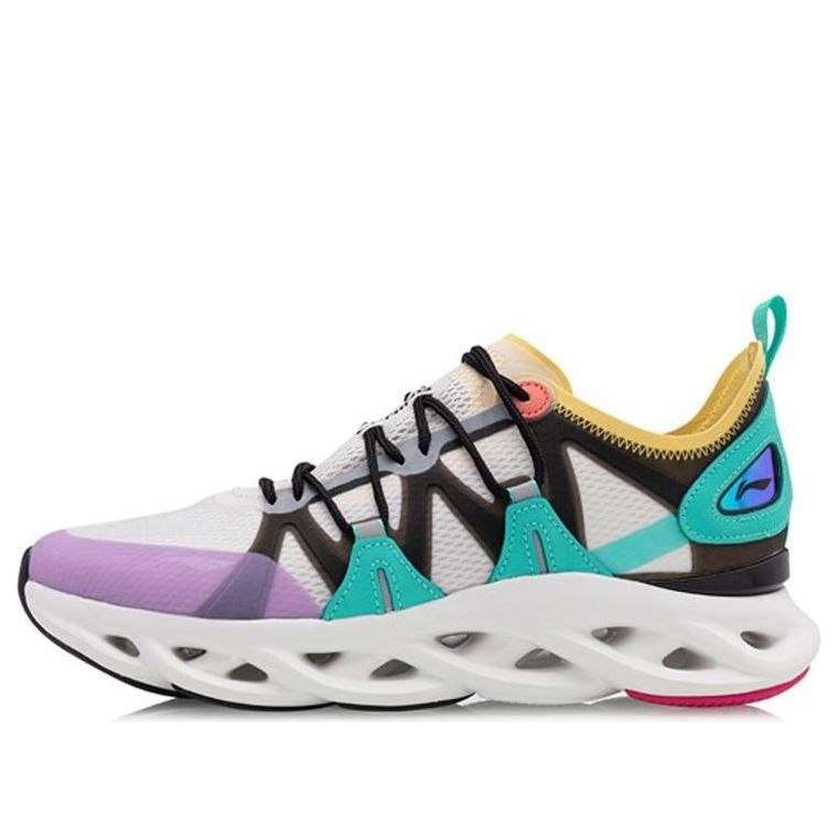 Li-Ning Arc 'White Purple Green' ARHQ057-4